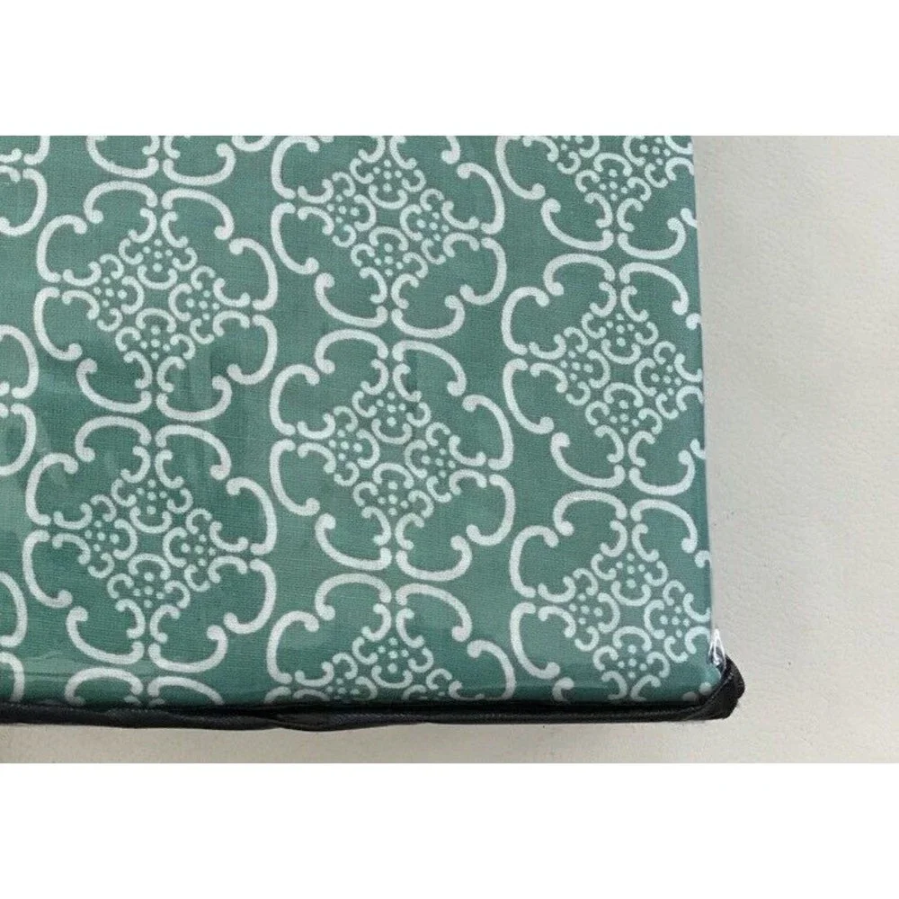 New Studio Row Rio Collection Modern Euro Pillow Case Sham Green Cotton 27x 27
